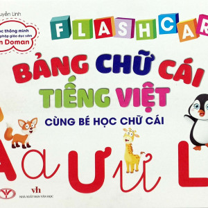 FLASHCARD BẢNG CHỮ CÁI TIẾNG VIỆT